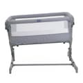 Miniatyrbillede 4 af 6: CHICCO Next2Me GO Co-Sleeping Spjälsäng - Kompakt - Hopfällbar - Liggbar - 6 Höjdnivåer - Ljusgrå