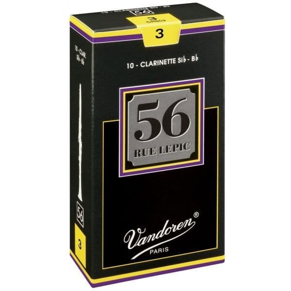 Box med 10 Clari Reeds Bb 3