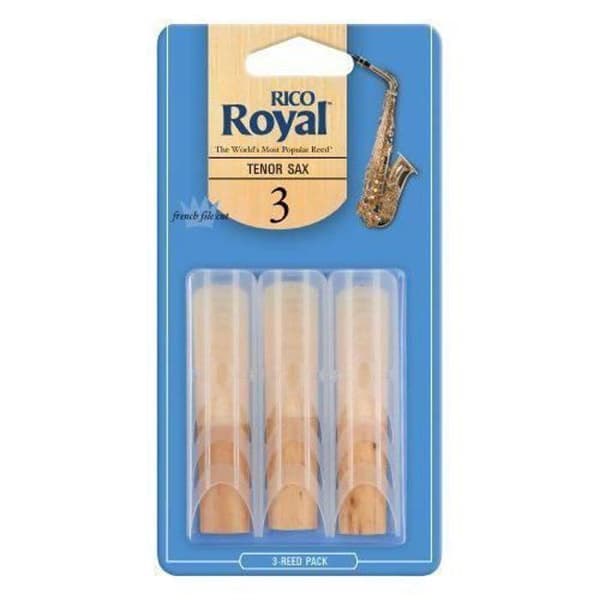 Rico Anches Royal för tenorsaxofon, styrka 3.0, förpackning med 3 - RKB0330