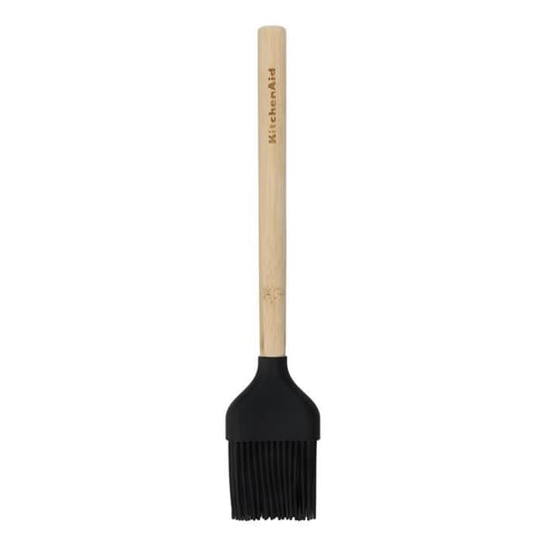 Kitchenaid bambu pensel med flexibel och värmeresistent silikonhuvud