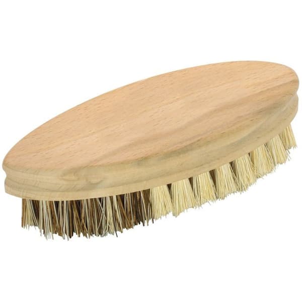Grönsakborste - Fackelmann - Miljövänlig - FSC trä - Hårda och mjuka borst - 14x5cm
