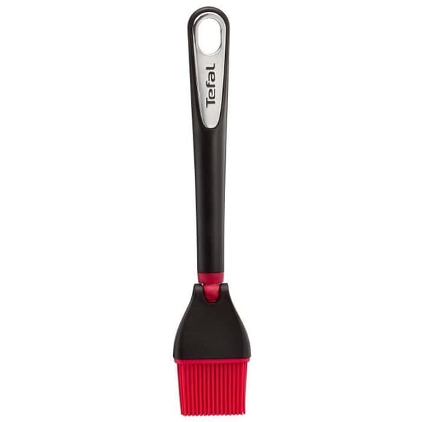 Silikonborste - TEFAL - K2072414 - Svart och röd - Hög motståndskraft - Kompatibel med diskmaskin