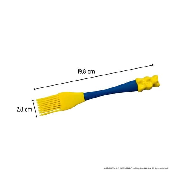 Köks- och bakpensel 19,8 cm i silikonborst Zenker Haribo