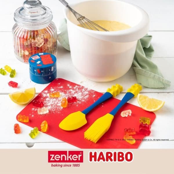 Köks- och bakpensel 19,8 cm i silikonborst Zenker Haribo