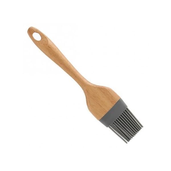 BigBuy Home - Grå köksborste i silikonträ (1,5 x 22 x 4,7 cm)
