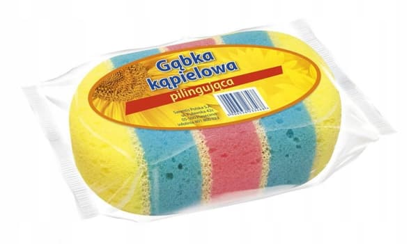 Badesvamp, der peeler, delikat oval