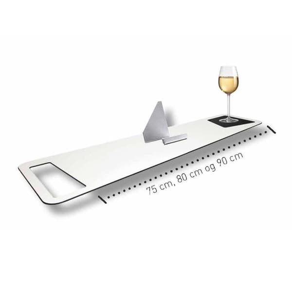 Sanipro PadBoard hvit - badekarbro 80cm