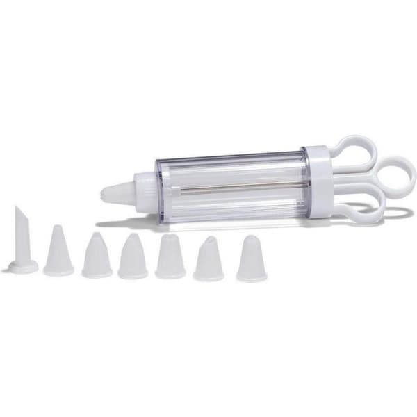 Patisse Garneerspuit 19 cm Transparent/Vit