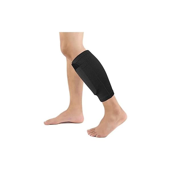 2-PACK Fotbollsstrumpor med Ficka för Skydd