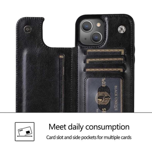 iPhone 12 Mini Stöttåligt Skal Korthållare 3-FACK Flippr®