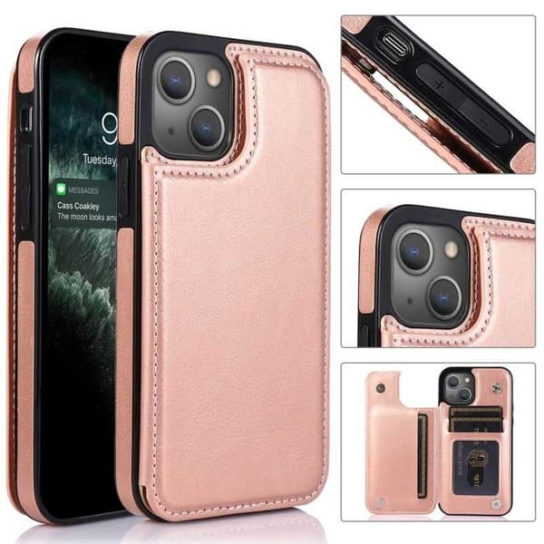 iPhone 12 Mini Stöttåligt Skal Korthållare 3-FACK Flippr®