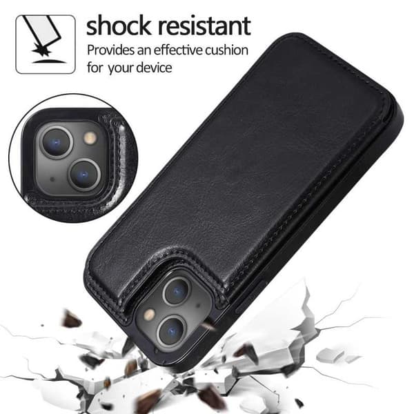 iPhone 12 Mini Stöttåligt Skal Korthållare 3-FACK Flippr®