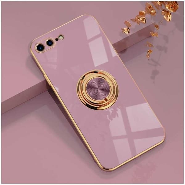 iPhone 7 / 8 / SE 2020 Elegant & Stöttåligt Skal med Ringhållare Flawless®