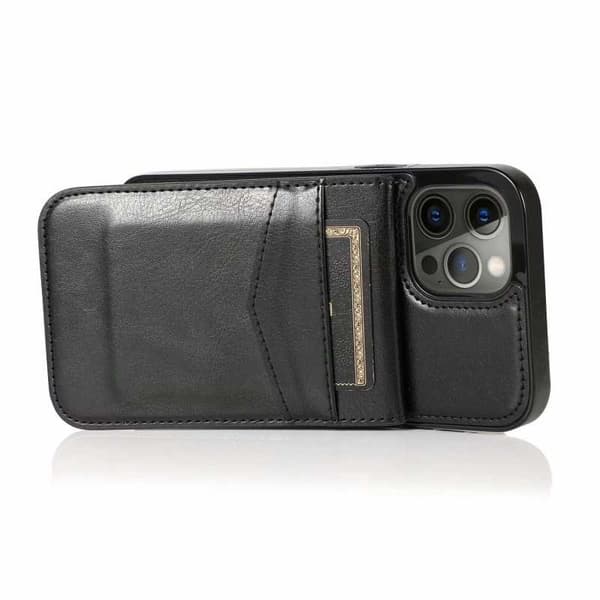 iPhone 12 / 12 Pro Mobilskal Korthållare 6-FACK Retro® V3