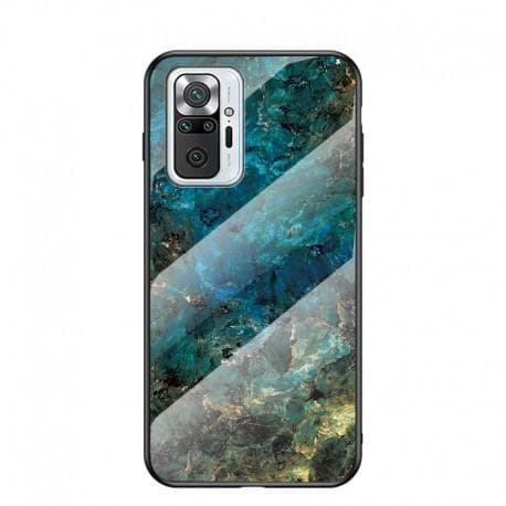 Samsung A72 5G Marble Shell 9H herdet glass tilbake Glassback® V2