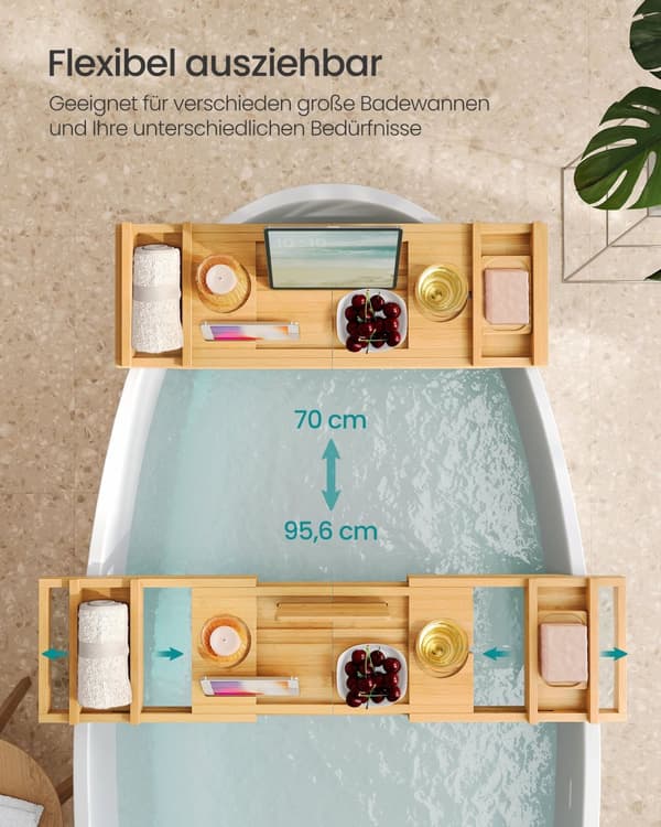 Duschbräda - höjdjusterbar - 4 nivåer - bläck svart