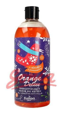 Farmona energigivende badeolie Delice- Orange 500ml version af julen