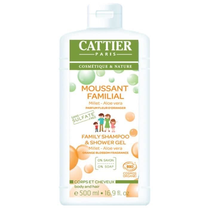 Cattier Family Foaming Millet Aloe Vera 500ml