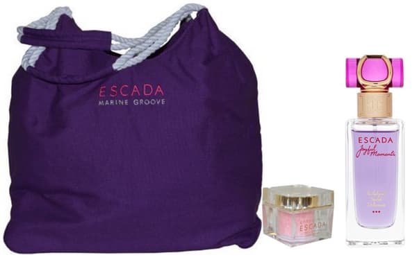 Escada Joyful Moments GiftSet-EDP50ml+Marine Groove LargeBag+BathSalt