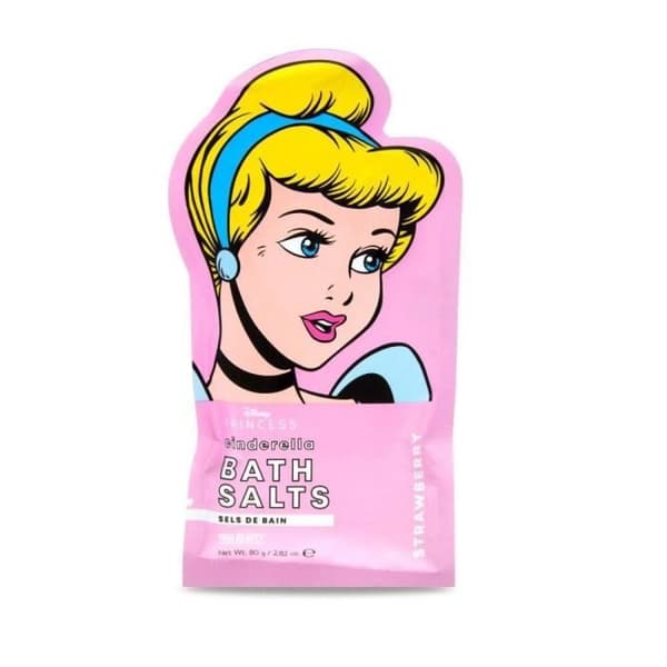 Mad Beauty - Disney Princess Bath Salts Cinderella Strawberry Scent - 80 G