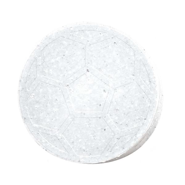 Badbomb Foamy Football 2-pack - Kokosdoftande Badbomber med Regnbågsskum för Badkar eller Pool - Perfekt som Present till Barnen