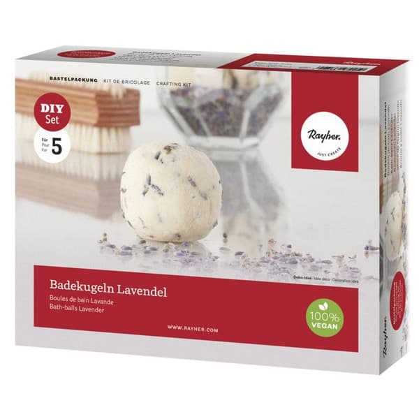 Badbomb - Rayher - Lavendel - 270g - Doftolja - Torkad lavendel