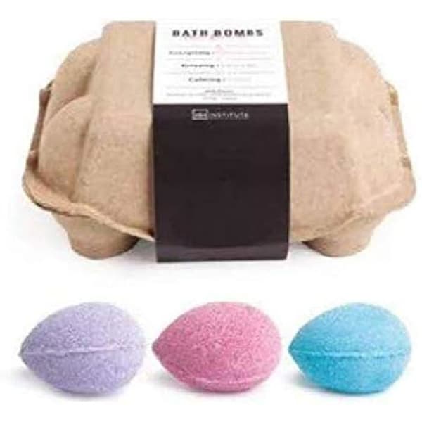 Badbomb - IDCINSTITUTE - I.Bath Bombs - 6x70g - Färgglad - Energigivande och avslappnande effekt