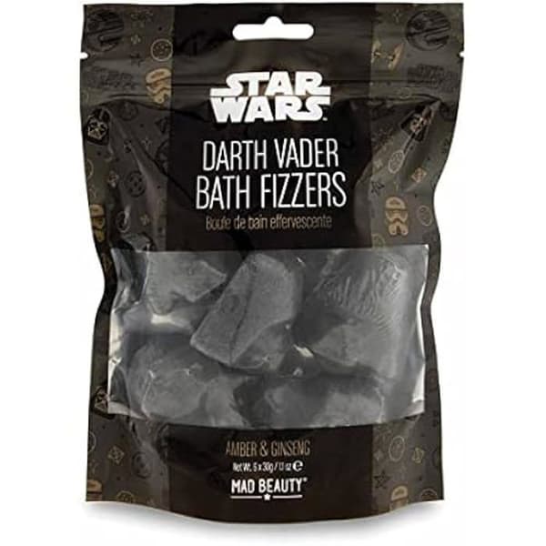 Bath fizzies - DISNEY - Darth Vader - Svart - 6 delar - Vuxen - Blandat - Alla hudtyper