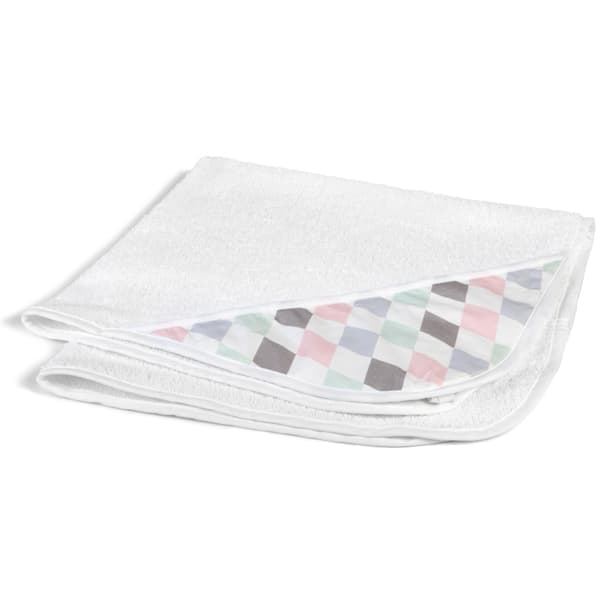 NG Baby Badcape Harlequin rosa