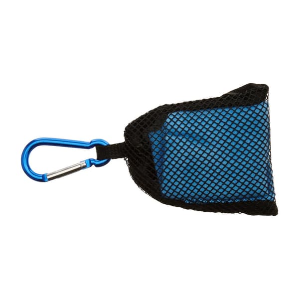 Trespass Dripclip Microfibre Towel Keyring With Carabiner Clip