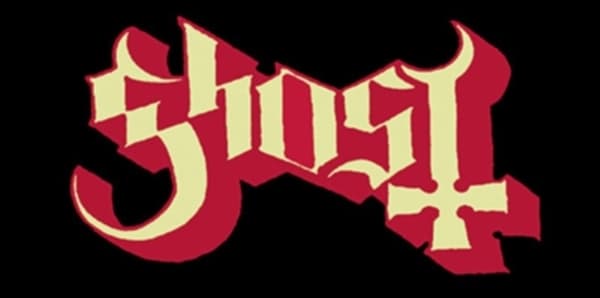 Large towel: Ghost Logo Beach Towel