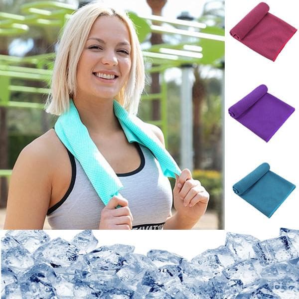 Cooling Towel Kølehåndklæde 3 värit Urheilupyyhe - viileä pyyhe