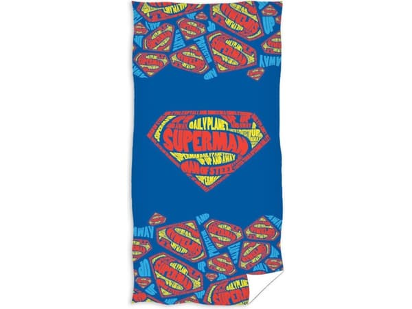 Superman Badehåndklæde - 100 procent bomuld