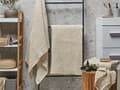 Miniatyrbild 2 av 4: Handduk set om 4 Beige Naturlig Snabbtorkande Maskintvätt