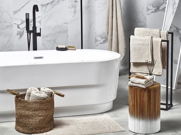 Pyyhesetti beige puuvilla 11 kpl vieraspyyhe käsipyyhe kylpymatto