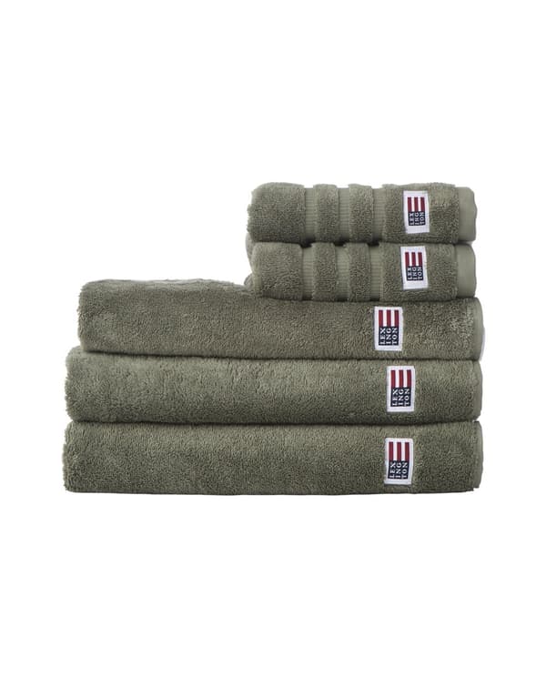 Lexington Original Handduk Dusty Olive 70x130