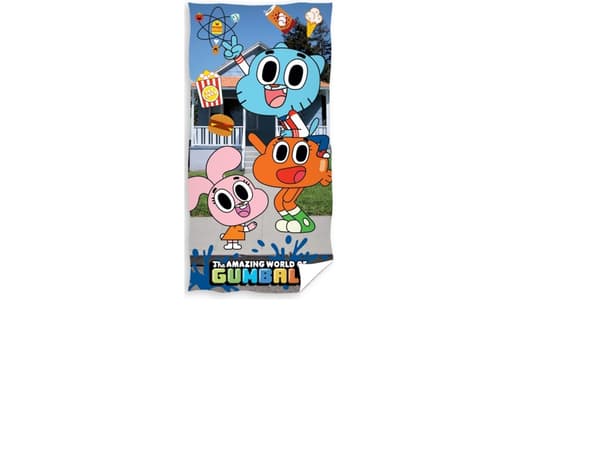 Gumballs Fantastic World Bath Handduk - 100 procent bomull