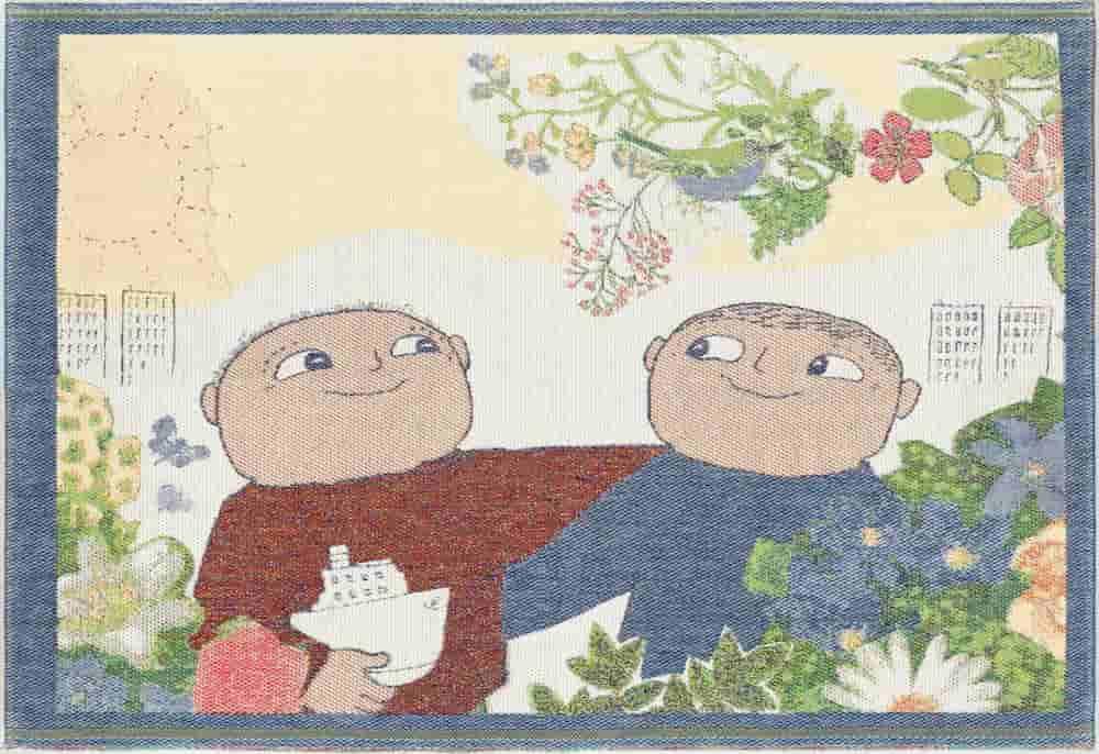 Ekologisk barnfilt Alfons Åberg & Mållgan - Ekelunds