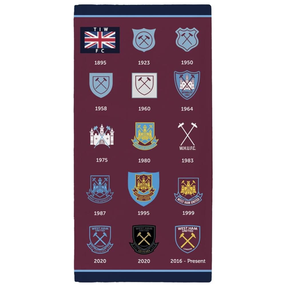 West Ham United FC Crest strandhandduk
