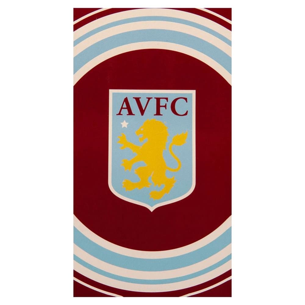 Aston Villa FC Crest strandhandduk