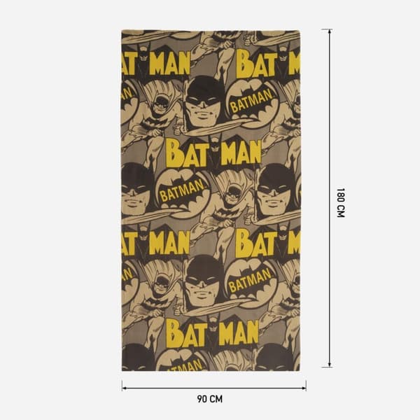 Batman handduk 180 x 90 cm badhandduk badlakan dc comics