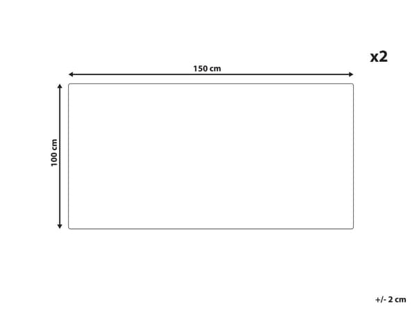 Pyyhe puuvilla harmaa 100 x 150 cm 2 kpl siksak kuvio frotee kylpyhuoneen sisustus
