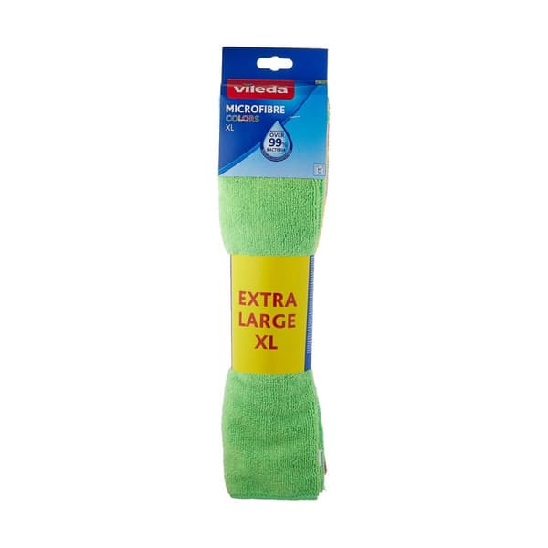 Städtrasa i mikrofiber Vileda XL Colors 167787 (4 antal)