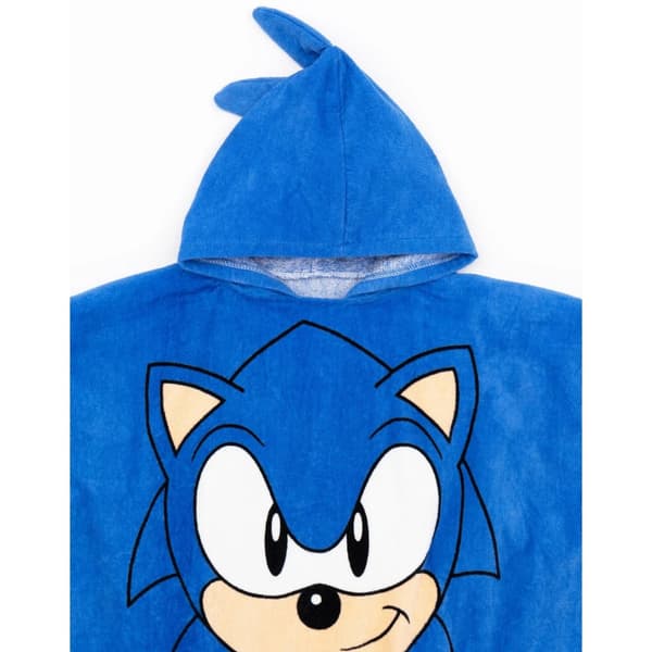 Sonic The Hedgehog Poncho til børn/børn