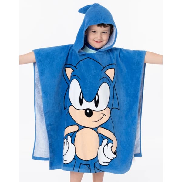 Sonic The Hedgehog Poncho til børn/børn