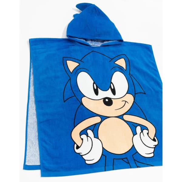 Sonic The Hedgehog Poncho til børn/børn