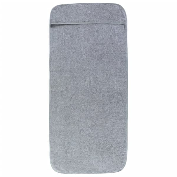 vidaXL Rantapyyhkeet 2 kpl harmaa 75x200 cm kangas 400 GSM