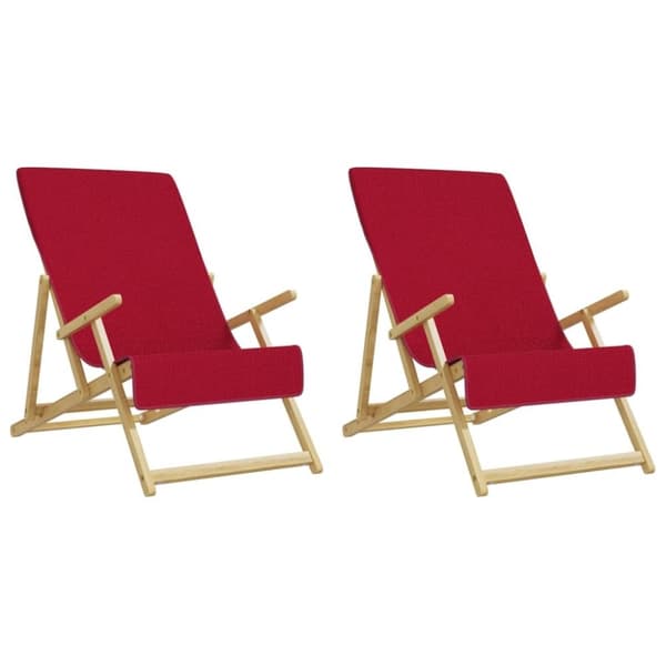 vidaXL Rantapyyhkeet 2 kpl viininpunainen 60x135 cm kangas 400 GSM