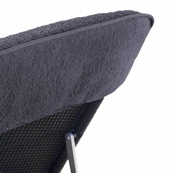 vidaXL Strandhåndklær 4 stk antrasitt 60x135 cm stoff 400 GSM