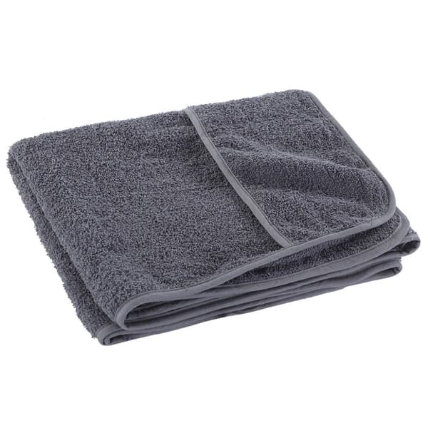 vidaXL Strandhåndklær 6 stk antrasitt 60x135 cm stoff 400 GSM